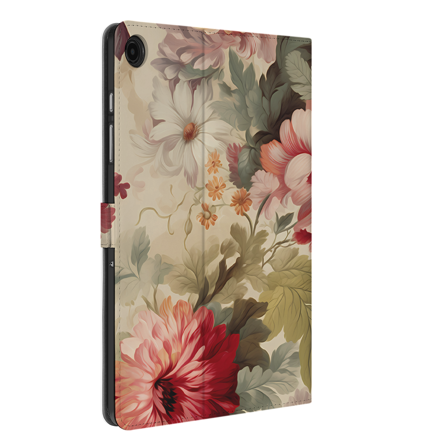 Uniek Samsung Galaxy Tab A9 Plus Tablethoesje Bloemen Design | B2C Telecom