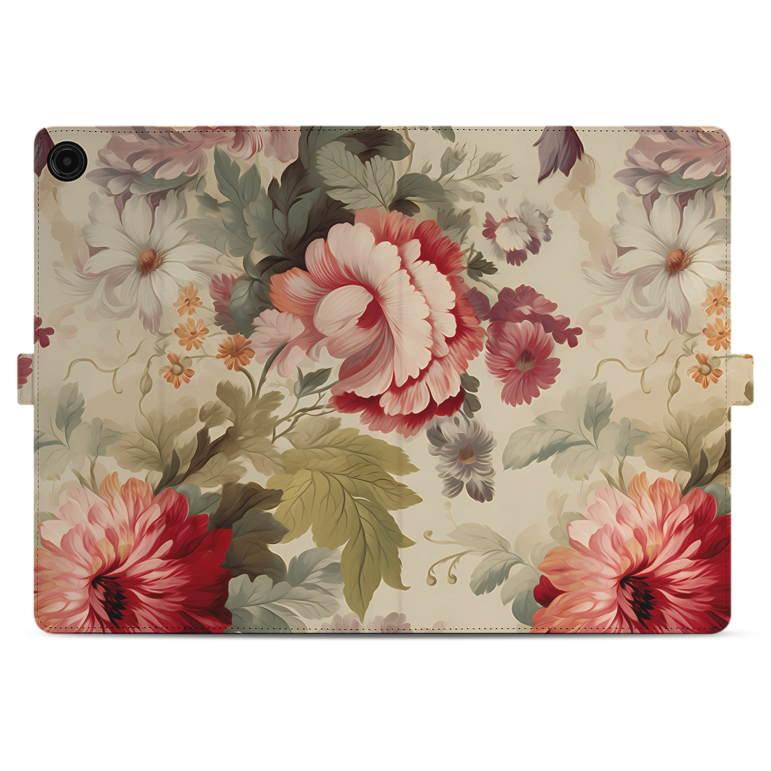 Uniek Samsung Galaxy Tab A9 Plus Tablethoesje Bloemen Design | B2C Telecom