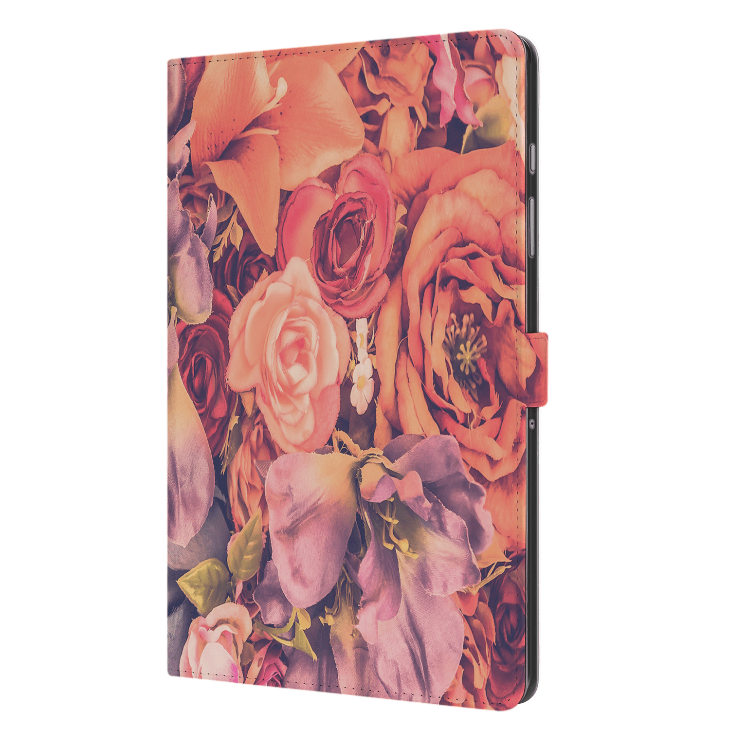 Uniek Samsung Galaxy Tab A9 Plus Tablethoesje Bosje Bloemen Design | B2C Telecom