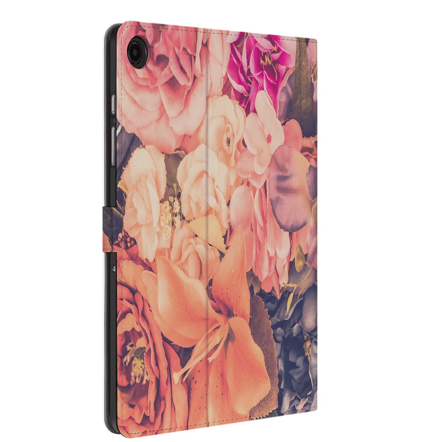 Uniek Samsung Galaxy Tab A9 Plus Tablethoesje Bosje Bloemen Design | B2C Telecom