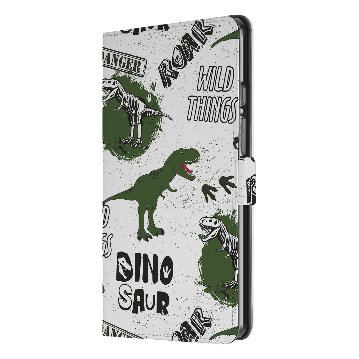 Uniek Samsung Galaxy Tab A9 Tablethoesje Dino Design | B2C Telecom