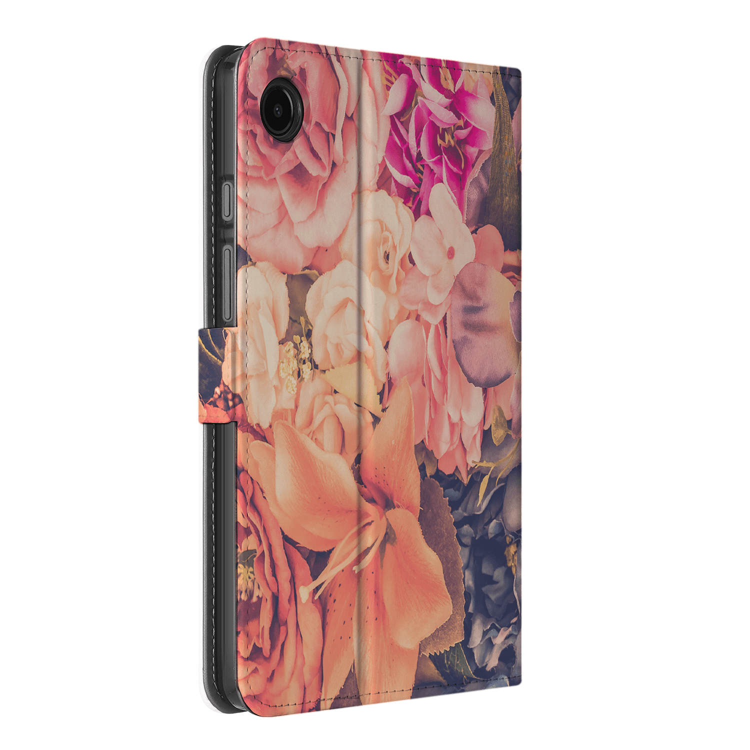 Uniek Samsung Galaxy Tab A9 Tablethoesje Bosje Bloemen Design | B2C Telecom