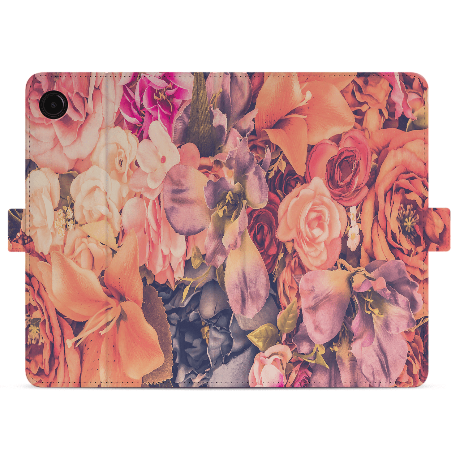 Uniek Samsung Galaxy Tab A9 Tablethoesje Bosje Bloemen Design | B2C Telecom