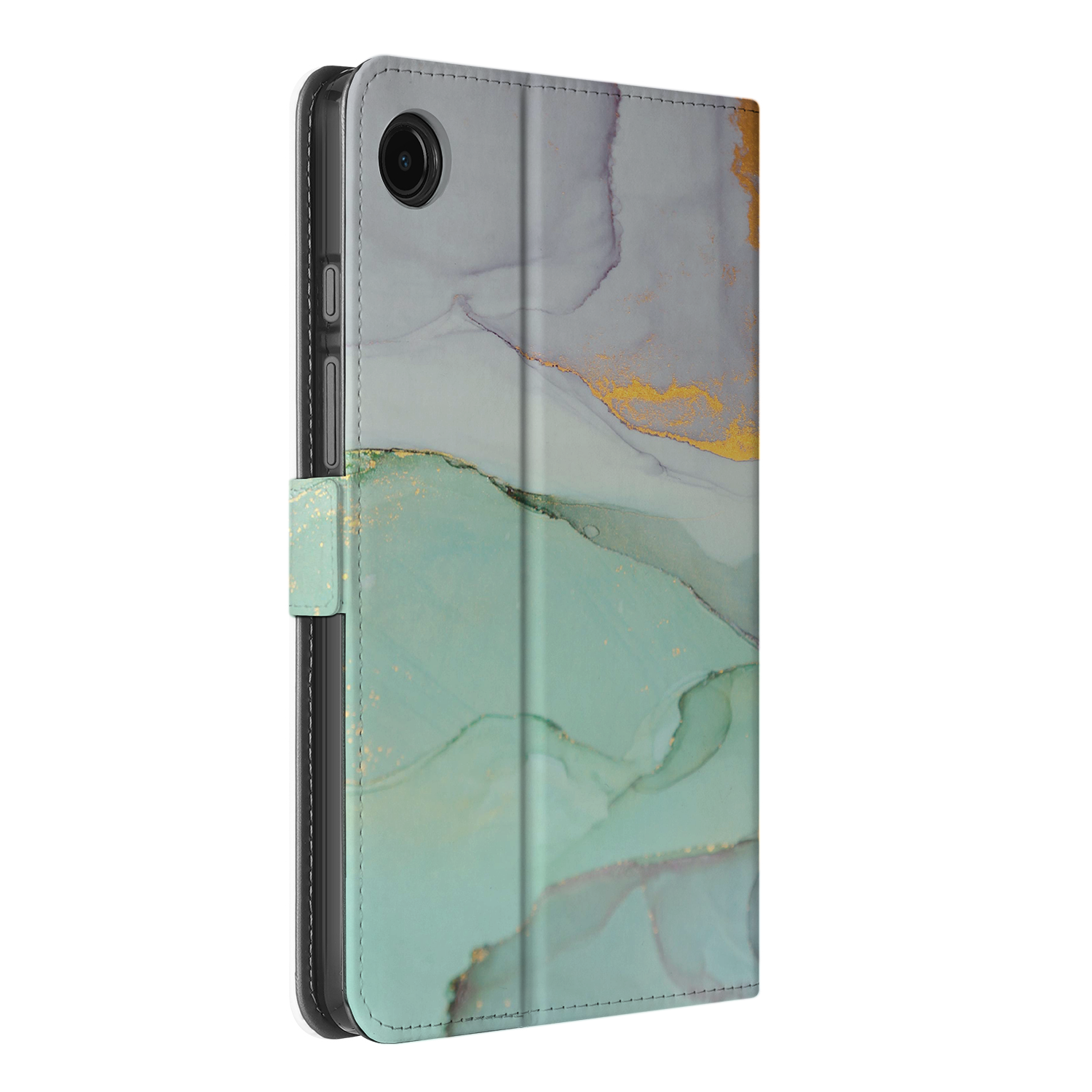 Uniek Samsung Galaxy Tab A9 Tablethoesje Watercolor Mix Design | B2C Telecom