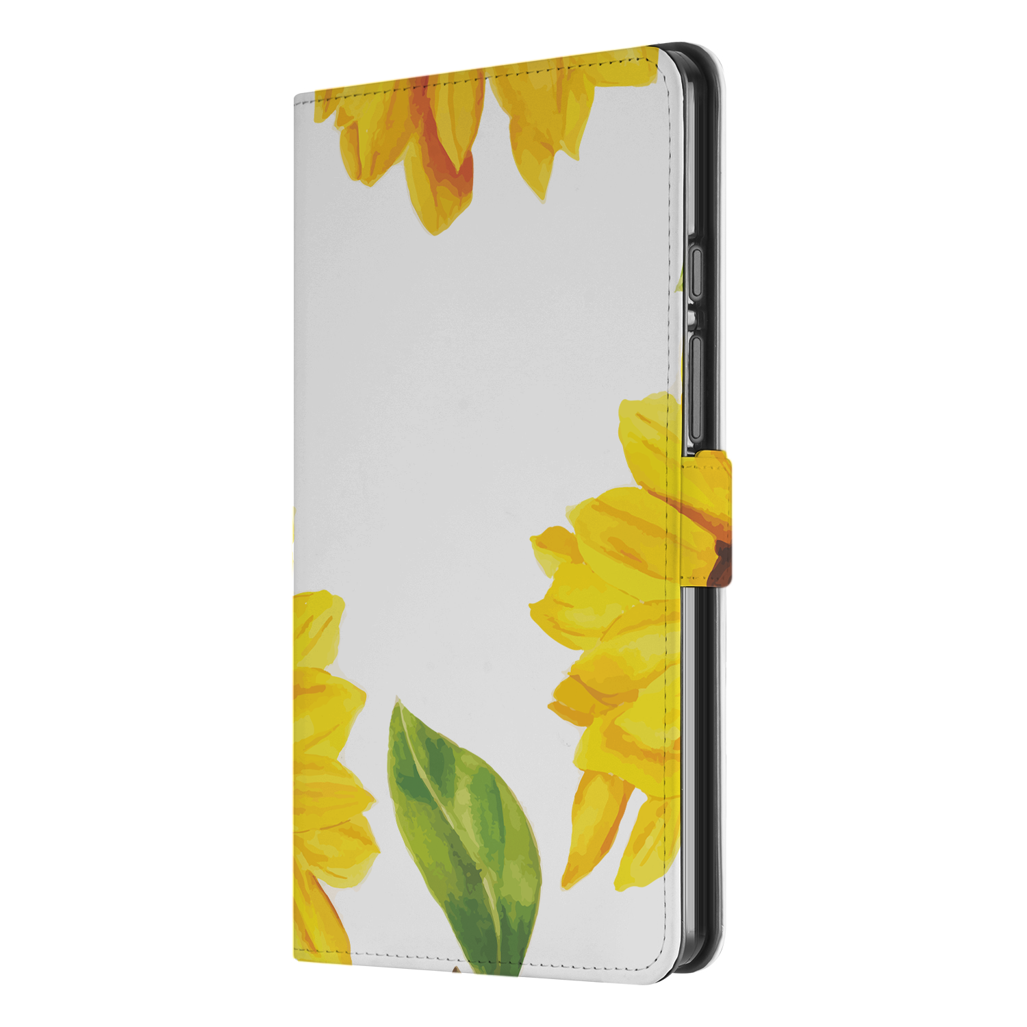 Uniek Samsung Galaxy Tab A9 Tablethoesje Zonnebloemen Design | B2C Telecom