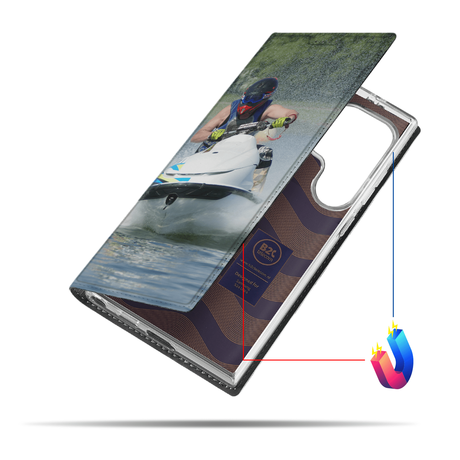 Stand Case Hoesje Maken voor de Samsung Galaxy S24 Ultra