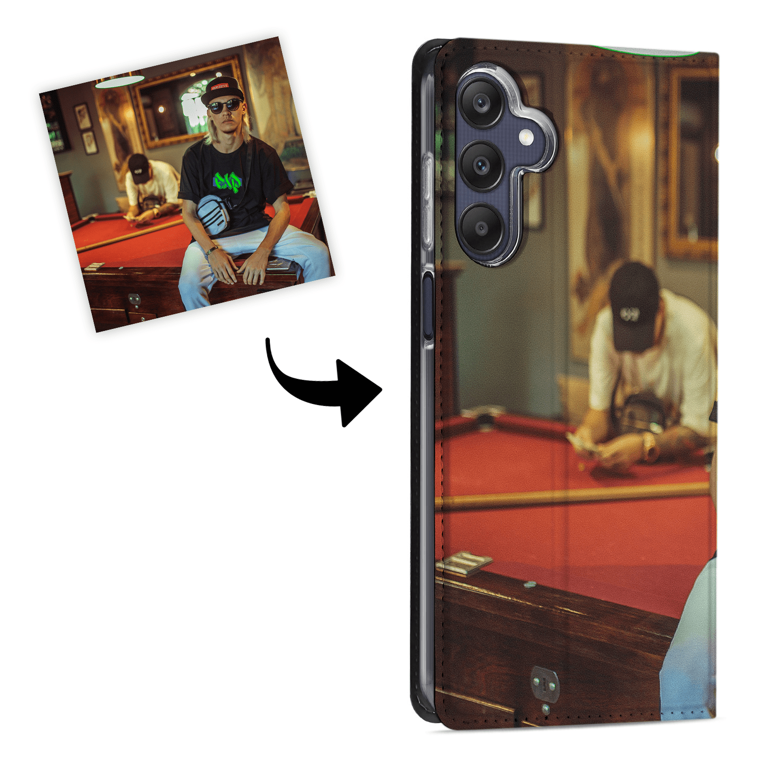 Stand Case Hoesje Maken voor de Samsung Galaxy A25