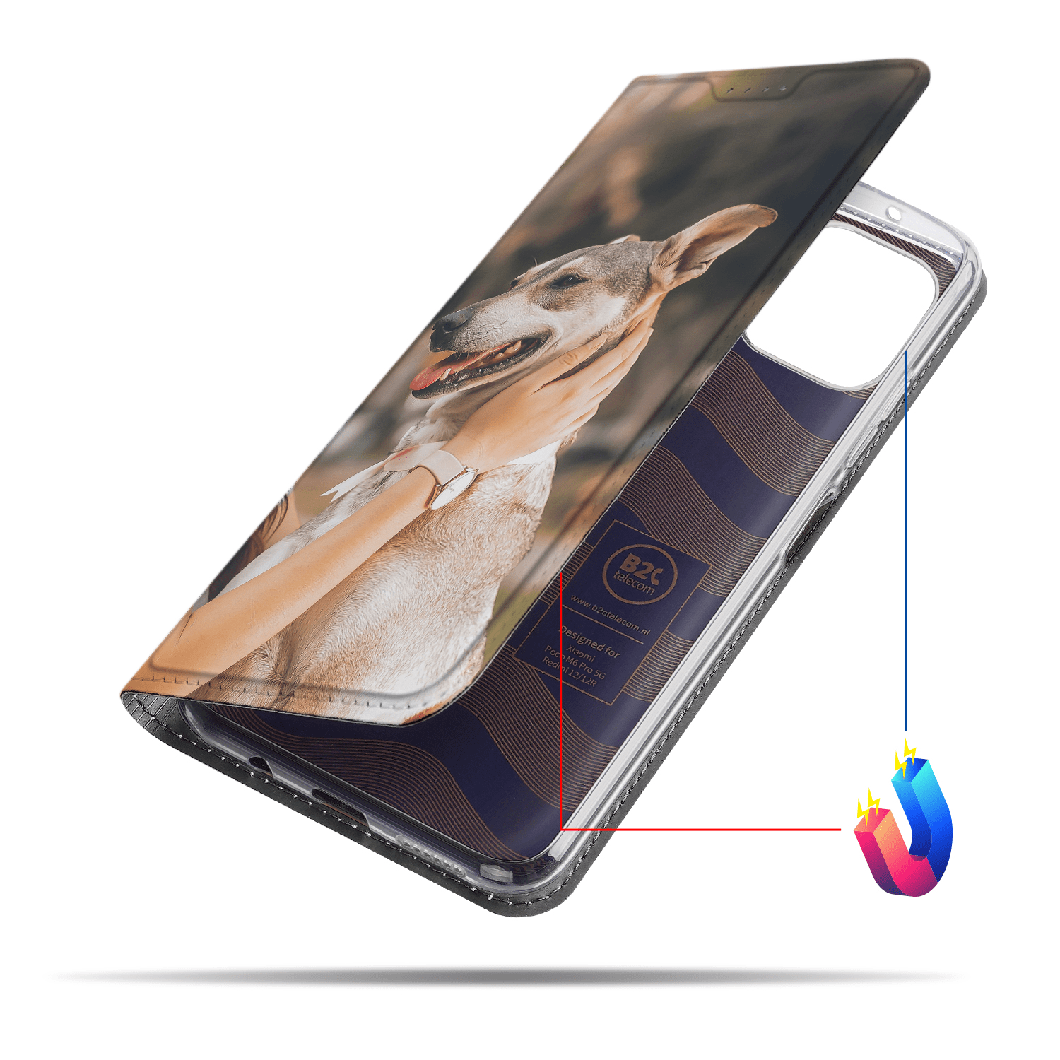 Stand Case Hoesje Maken voor de Xiaomi Redmi 12 4G