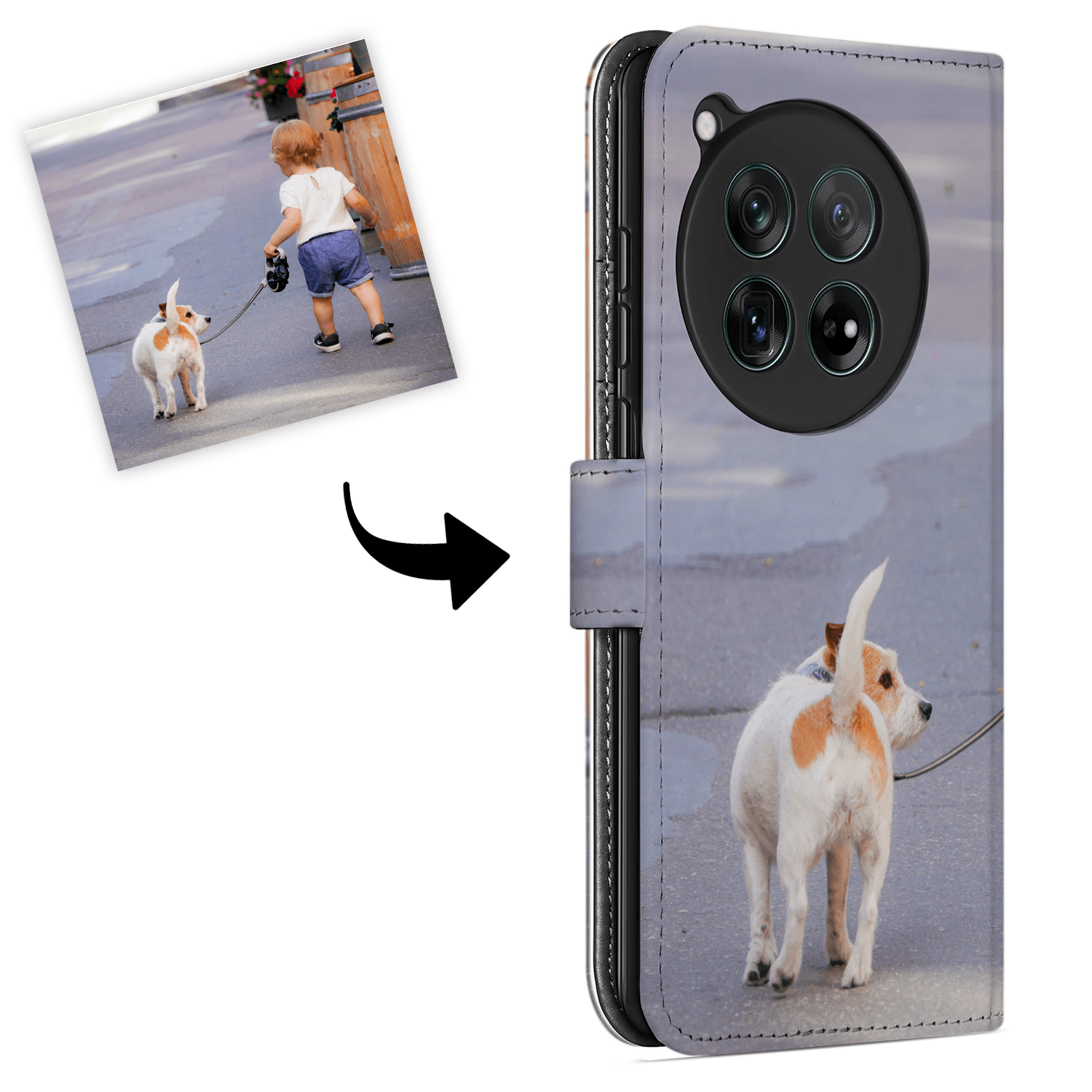 Book Case Hoesje Maken voor de OnePlus 12