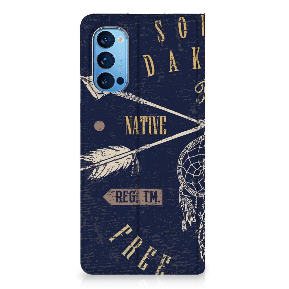 OPPO Reno4 Pro 5G Book Cover South Dakota - B2C Telecom