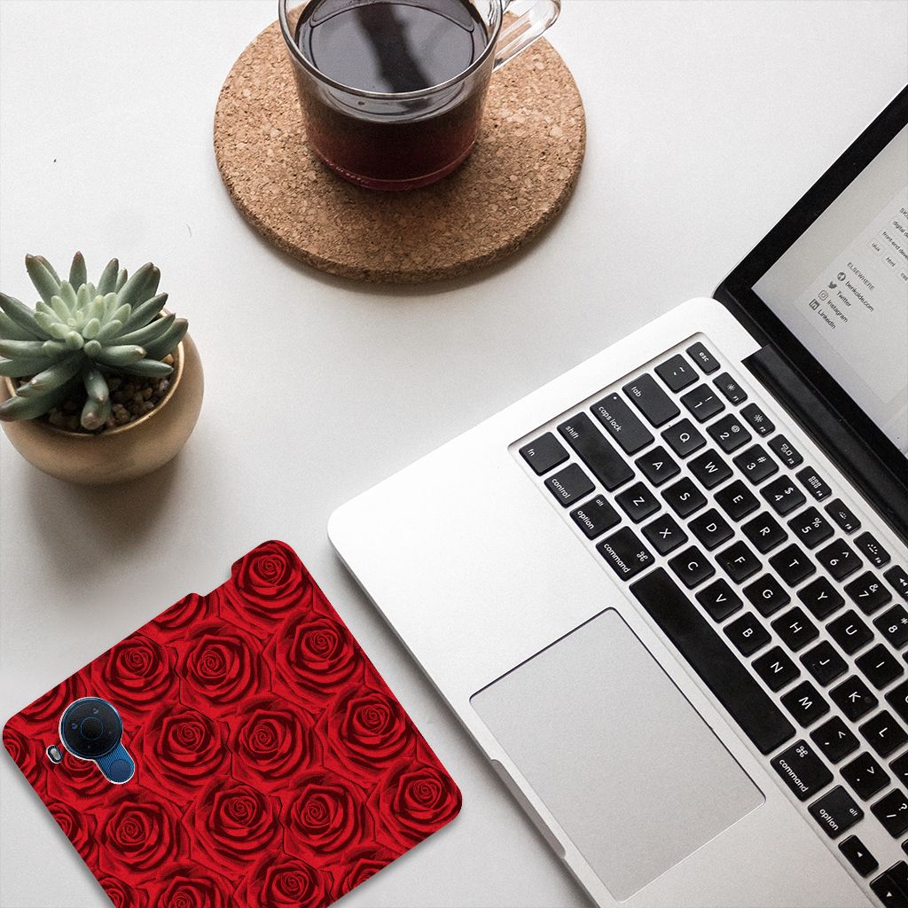Nokia 5.4 Smart Cover Red Roses - B2C Telecom