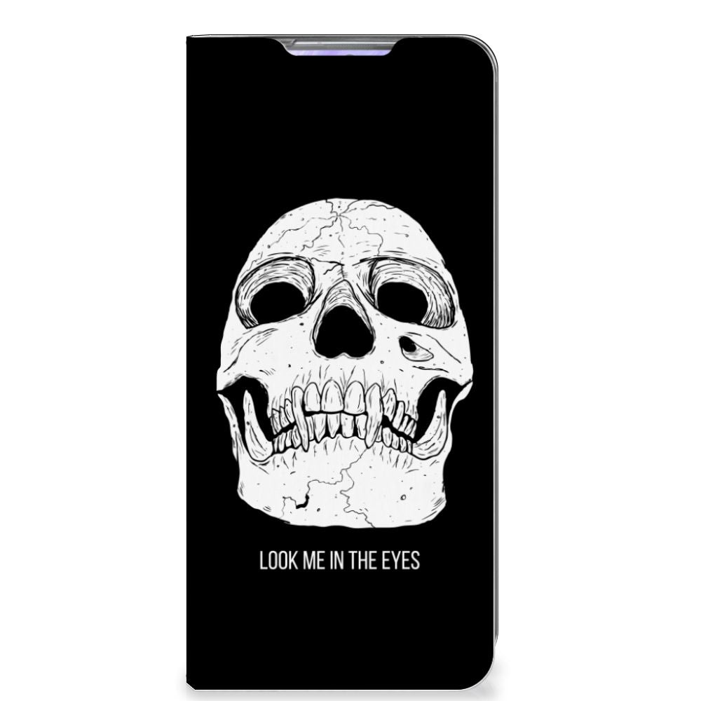 Mobiel BookCase Samsung Galaxy S20 Plus Skull Eyes - B2C Telecom