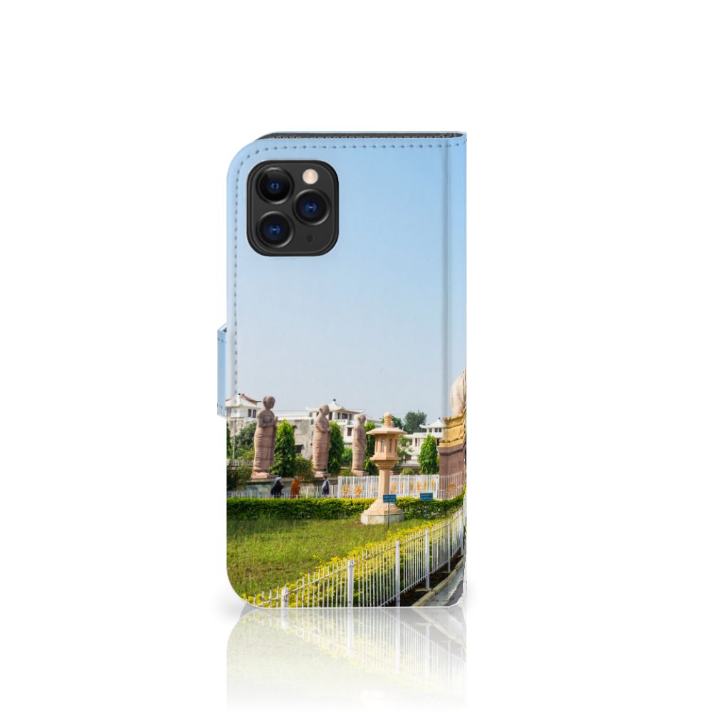 Apple iPhone 11 Pro Flip Cover Boeddha