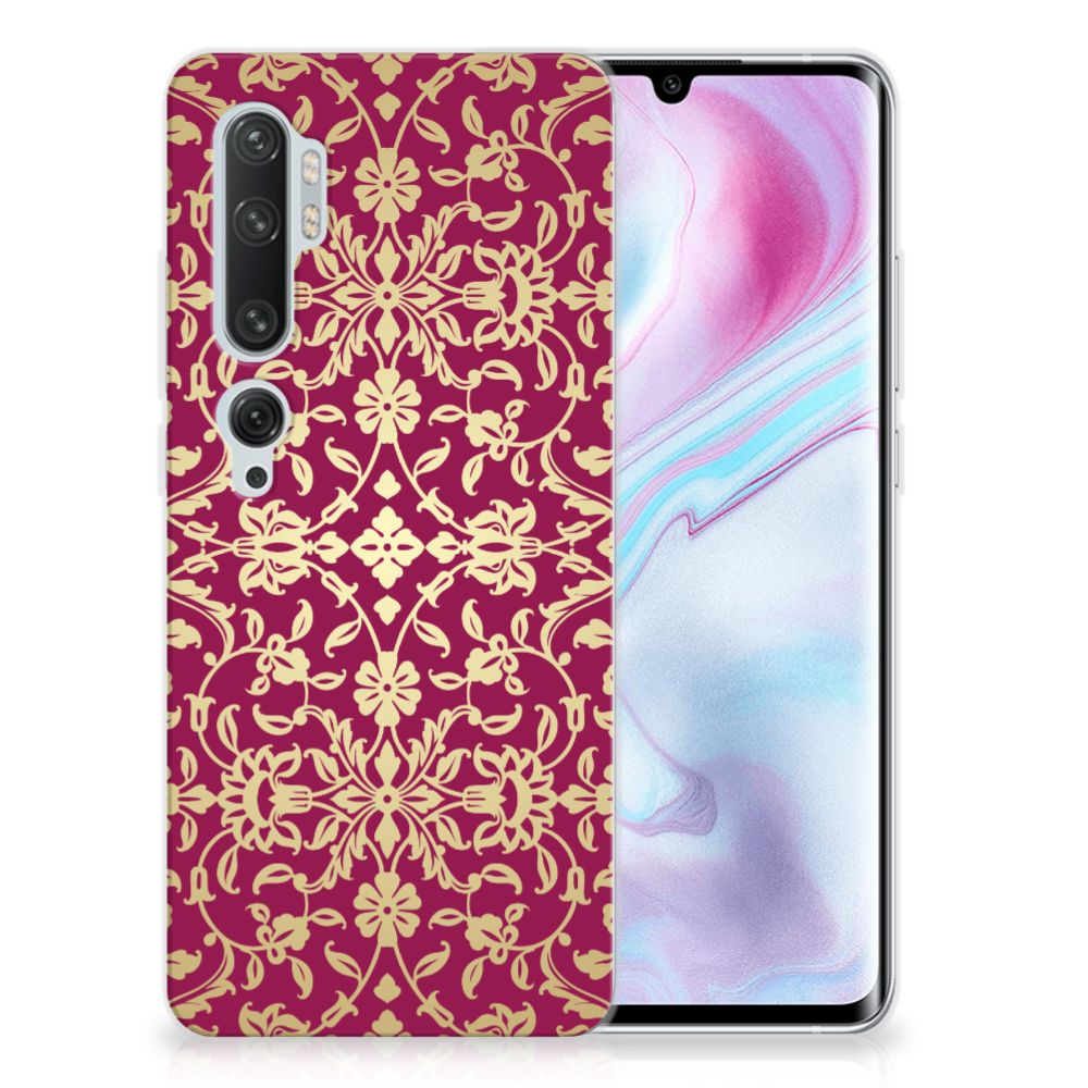 Siliconen Hoesje Xiaomi Mi Note 10 Pro Barok Pink