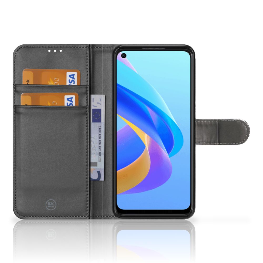 OPPO A76 | A96 Telefoonhoesje met Pasjes Franse Bulldog