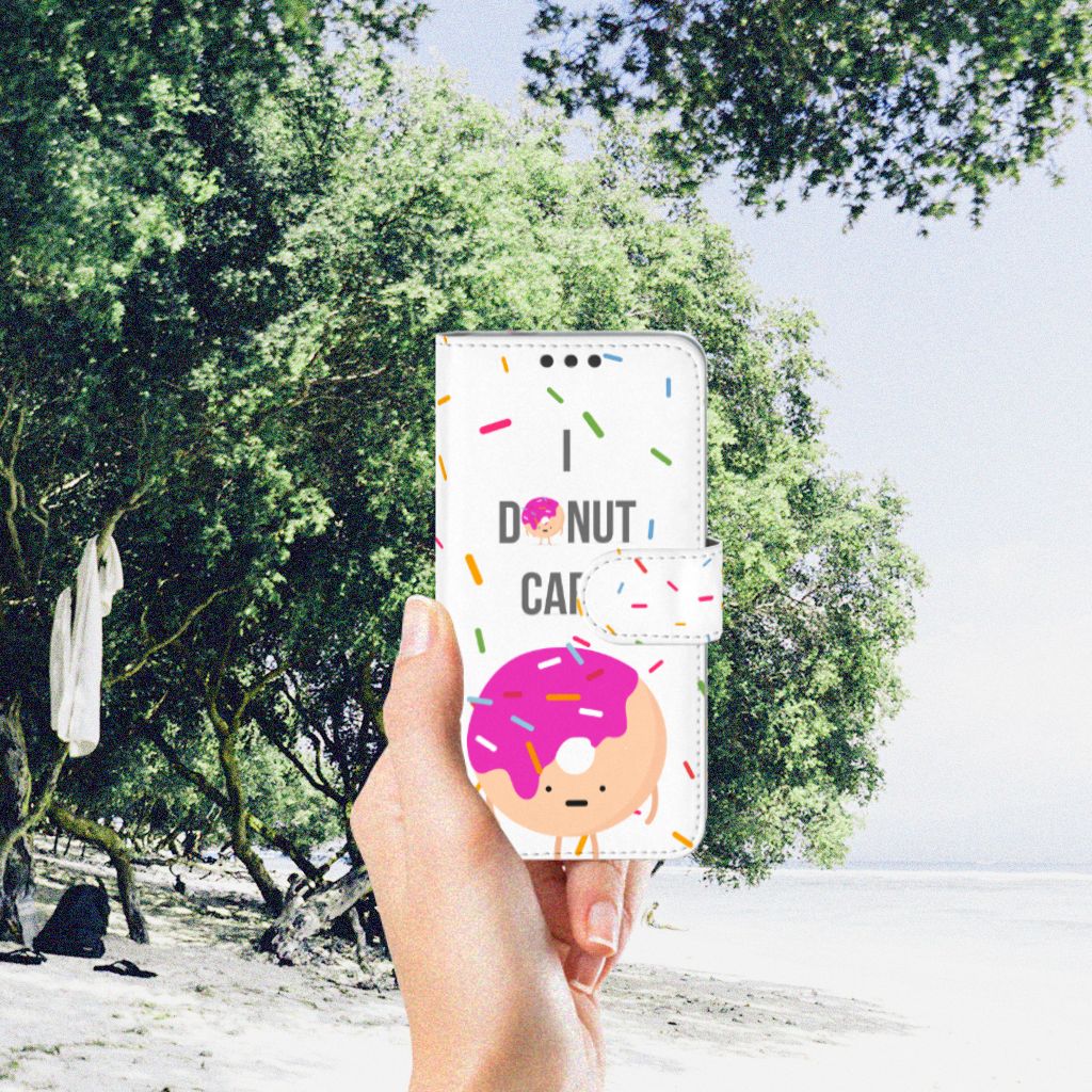 Microsoft Lumia 650 Book Cover Donut Roze