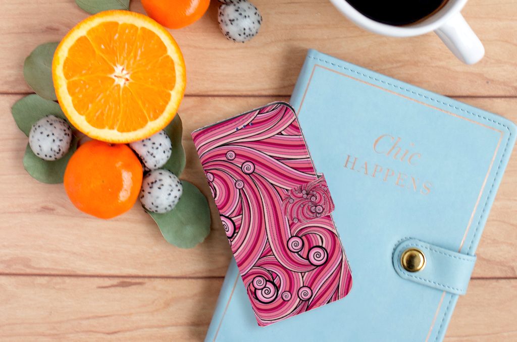 Samsung Galaxy S10e Hoesje Swirl Pink