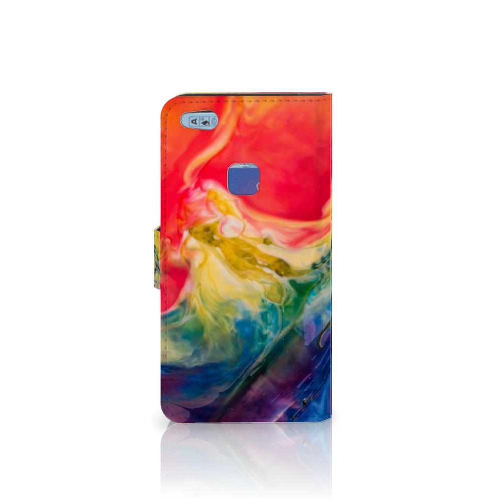 Hoesje Huawei P10 Lite Watercolor Dark