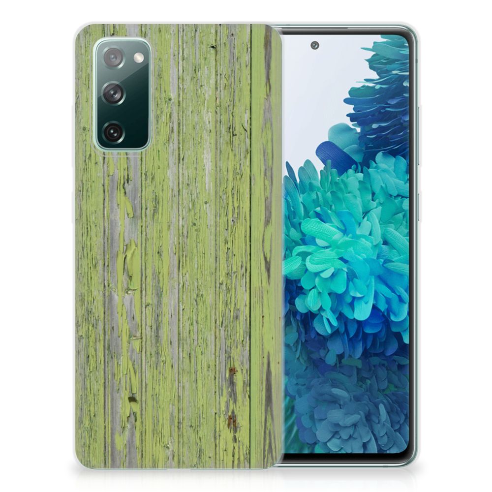 Samsung Galaxy S20 FE Bumper Hoesje Green Wood B2C Telecom
