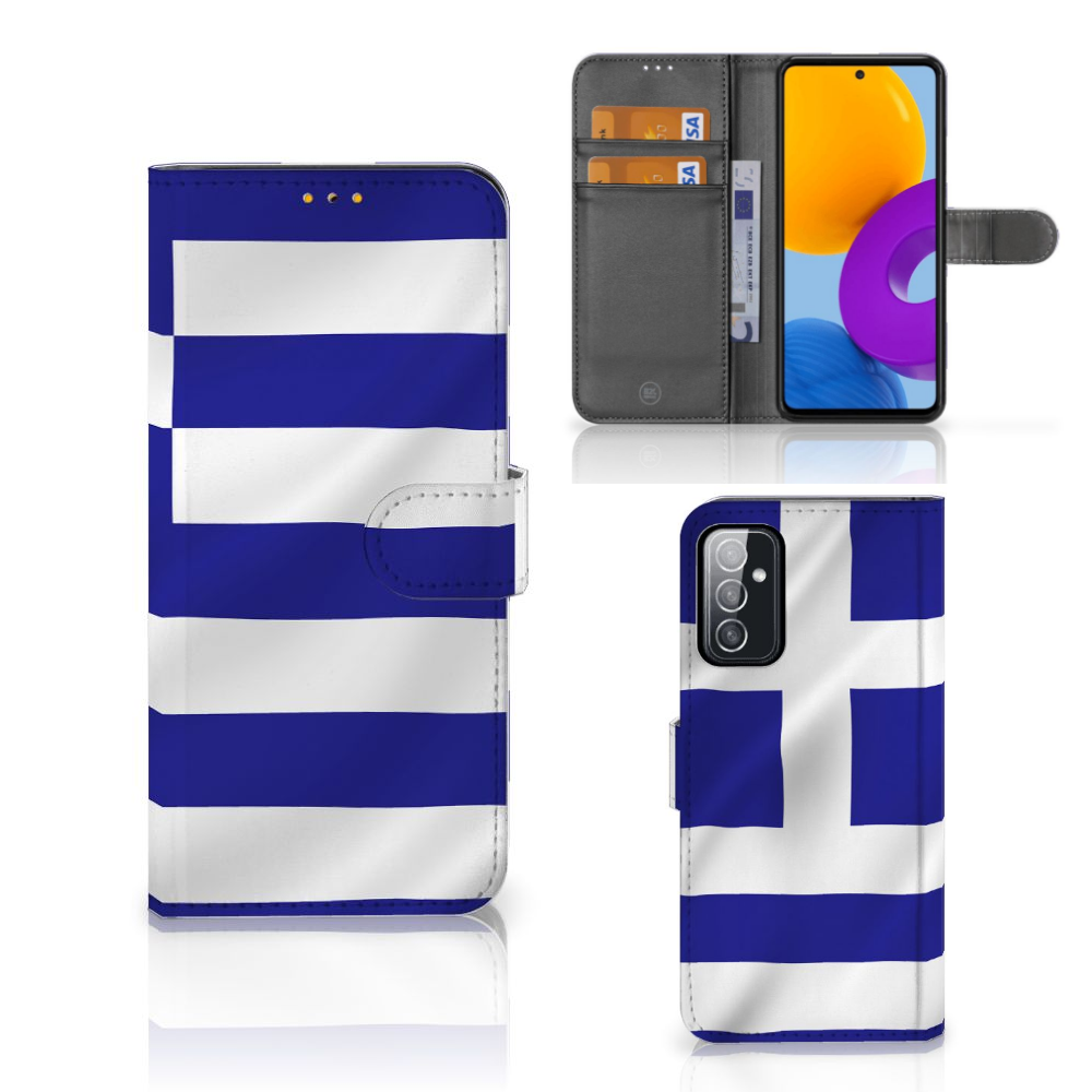 Samsung Galaxy M52 Bookstyle Case Griekenland
