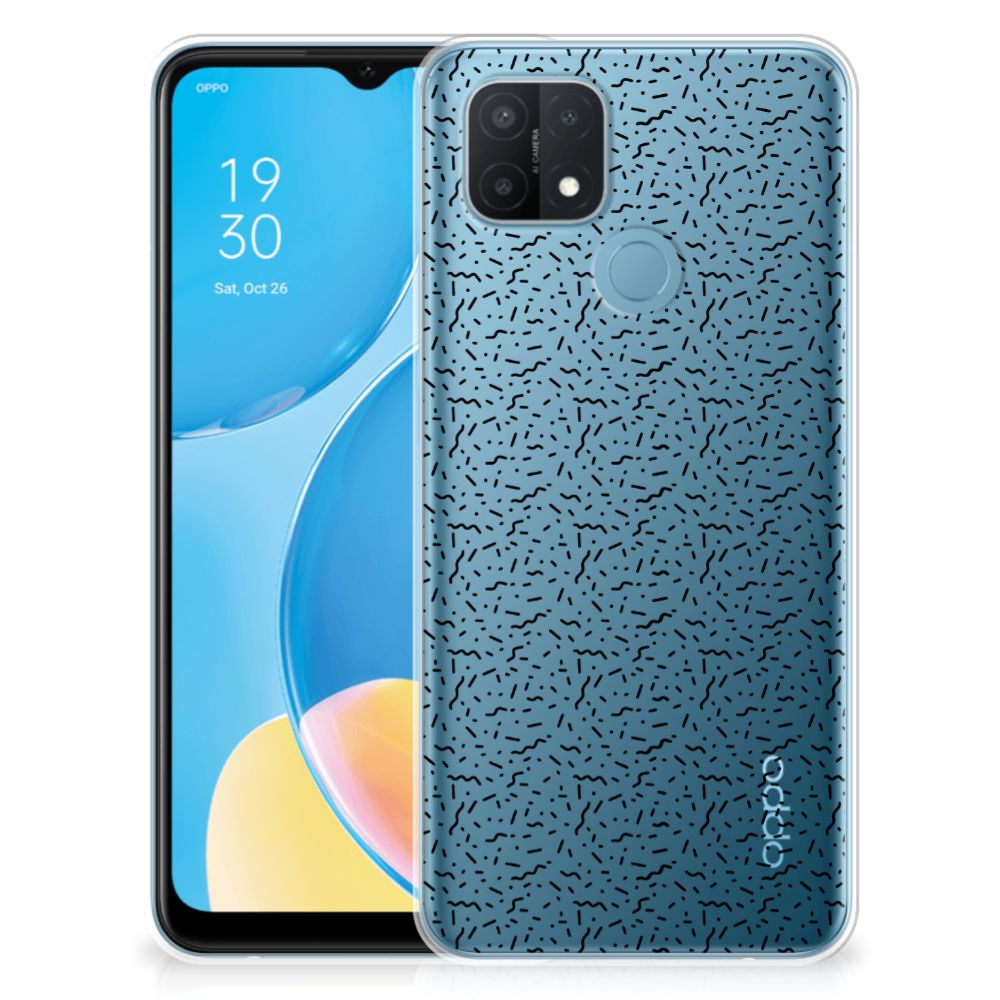 OPPO A15 TPU bumper Stripes Dots B2C Telecom