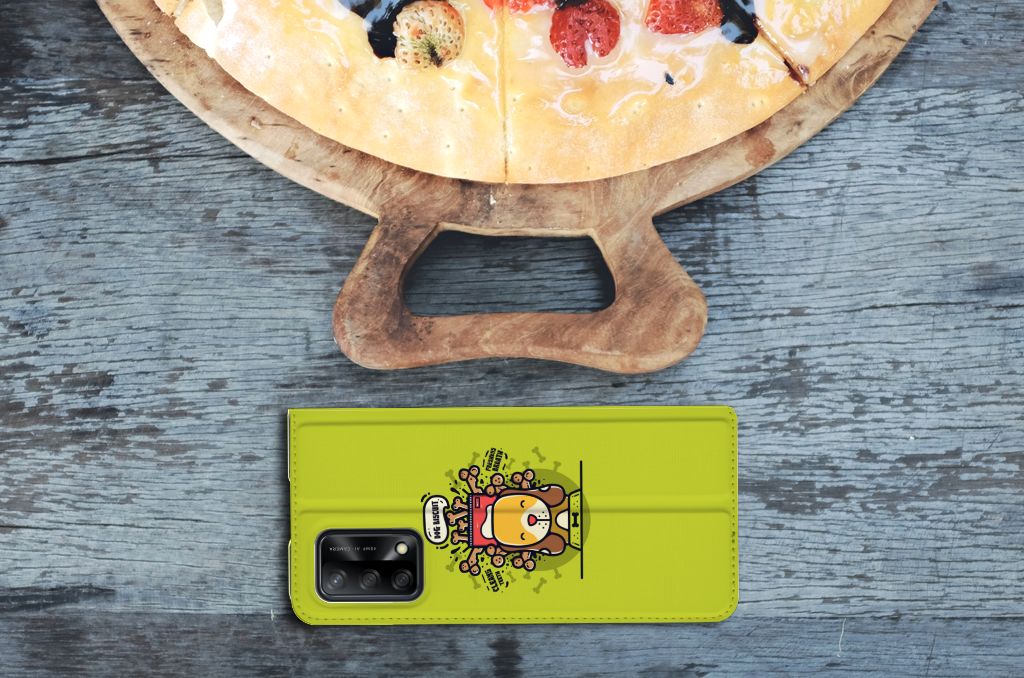 OPPO A74 4G Magnet Case Doggy Biscuit - B2C Telecom