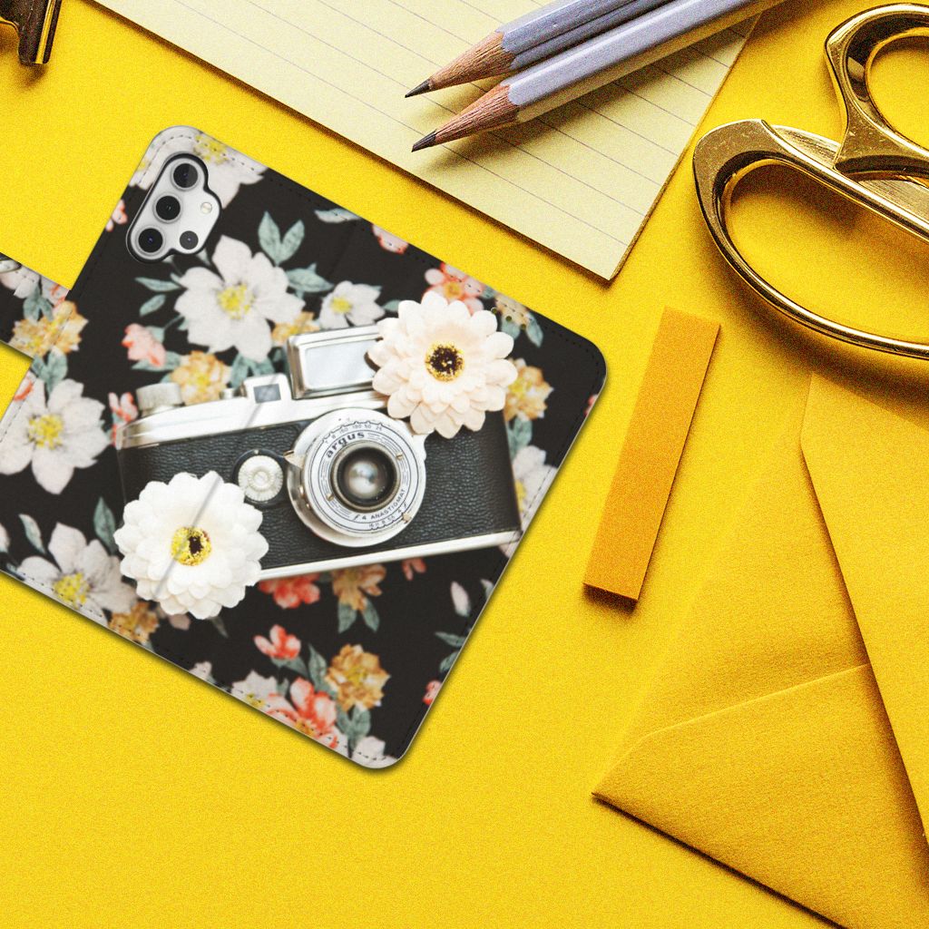 Samsung Galaxy A32 4G Telefoonhoesje met foto Vintage Camera