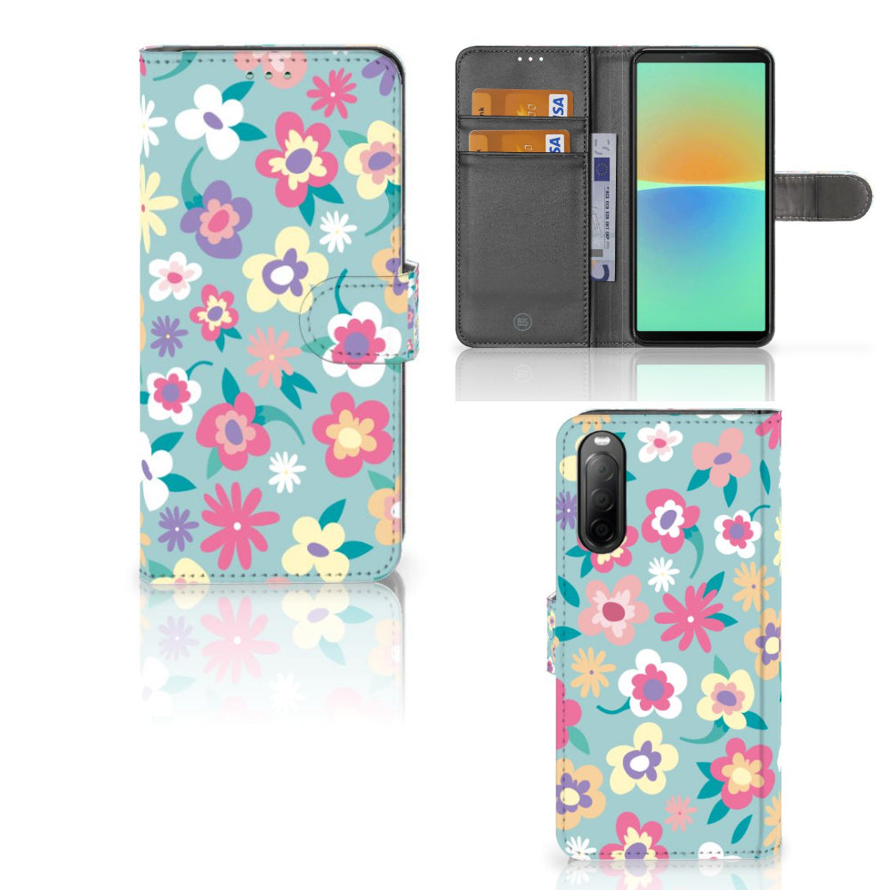 Sony Xperia 10 IV Hoesje Flower Power