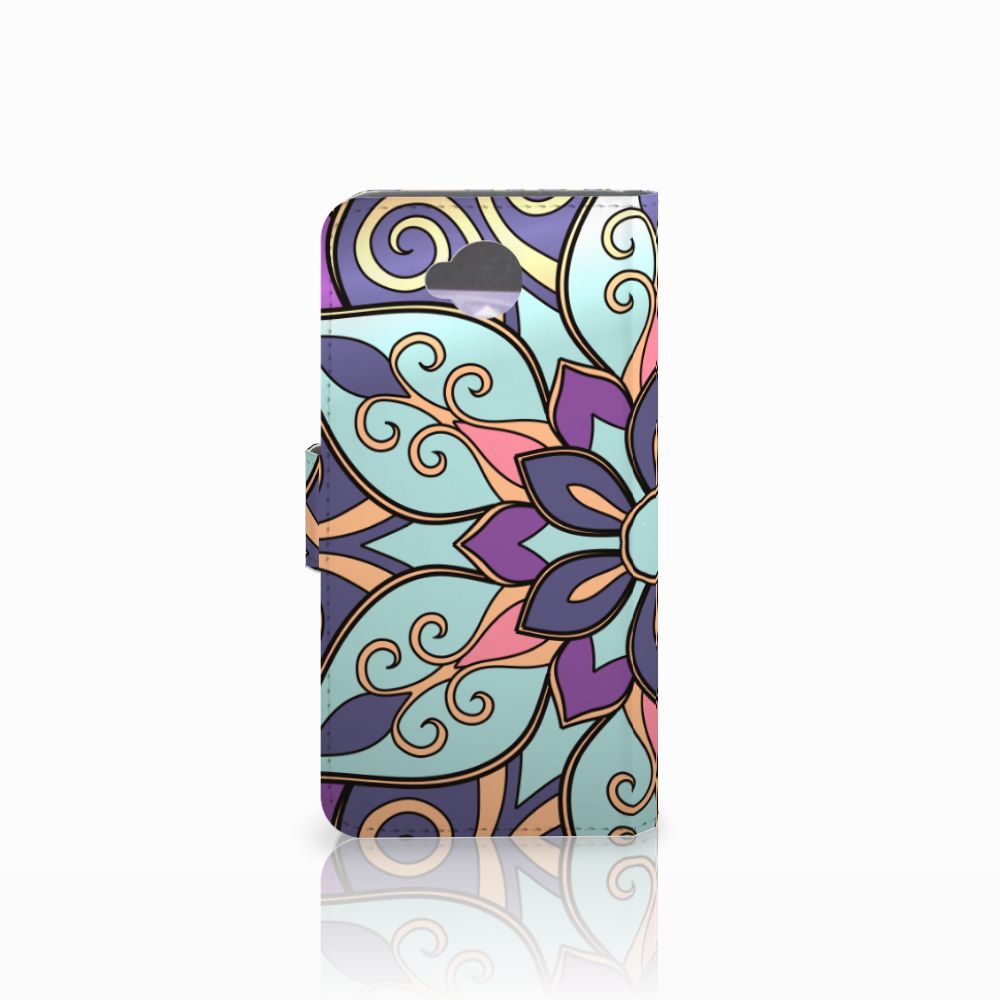 Microsoft Lumia 650 Hoesje Purple Flower