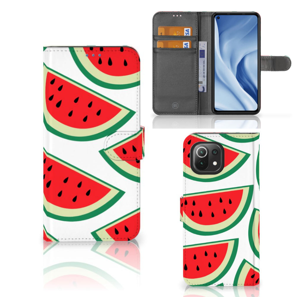 Xiaomi 11 Lite 5G NE | Mi 11 Lite Book Cover Watermelons