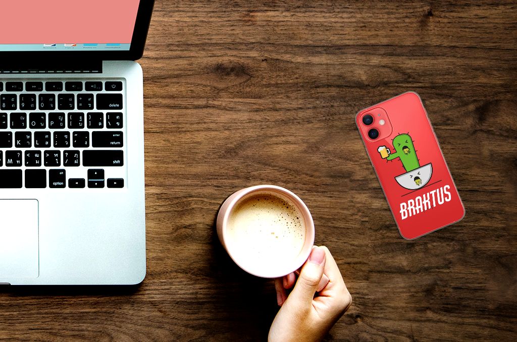 iPhone 12 Mini Telefoonhoesje met Naam Braktus B2C Telecom