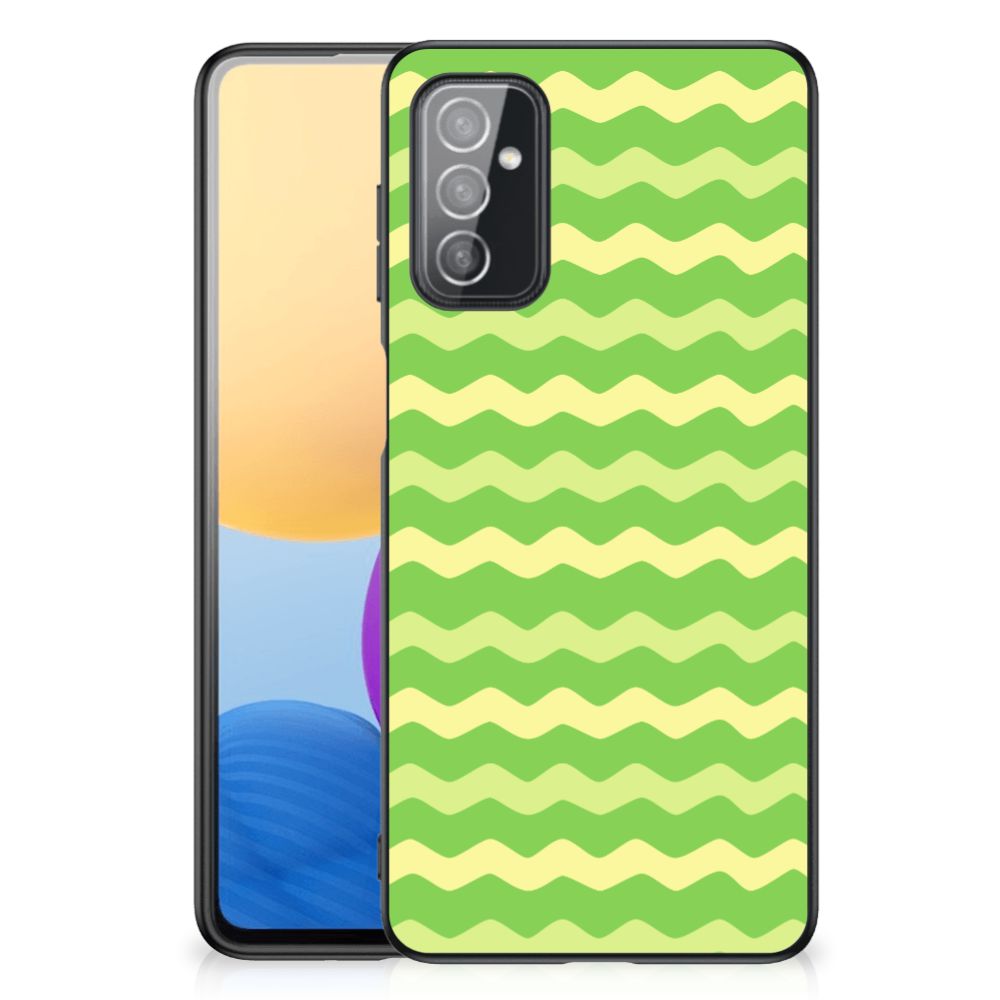 Samsung Galaxy M52 Back Case Waves Green B2C Telecom