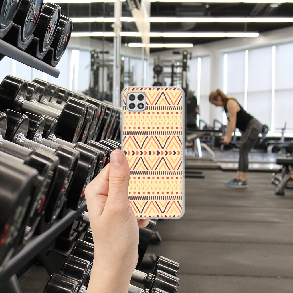Samsung Galaxy A22 5G TPU bumper Aztec Yellow B2C Telecom