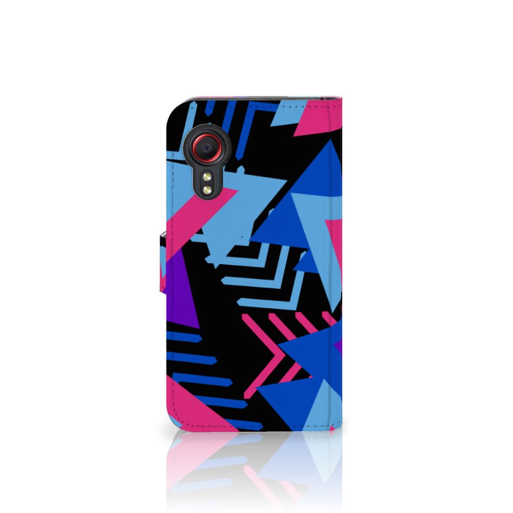 Samsung Galaxy Xcover 5 Book Case Funky Triangle