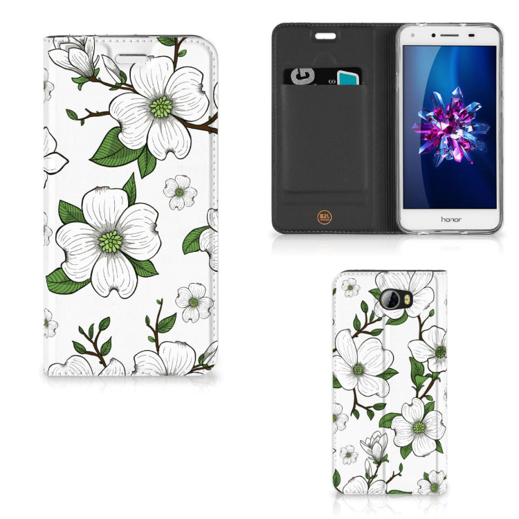 Huawei Y5 2 | Y6 Compact Smart Cover Dogwood Flowers