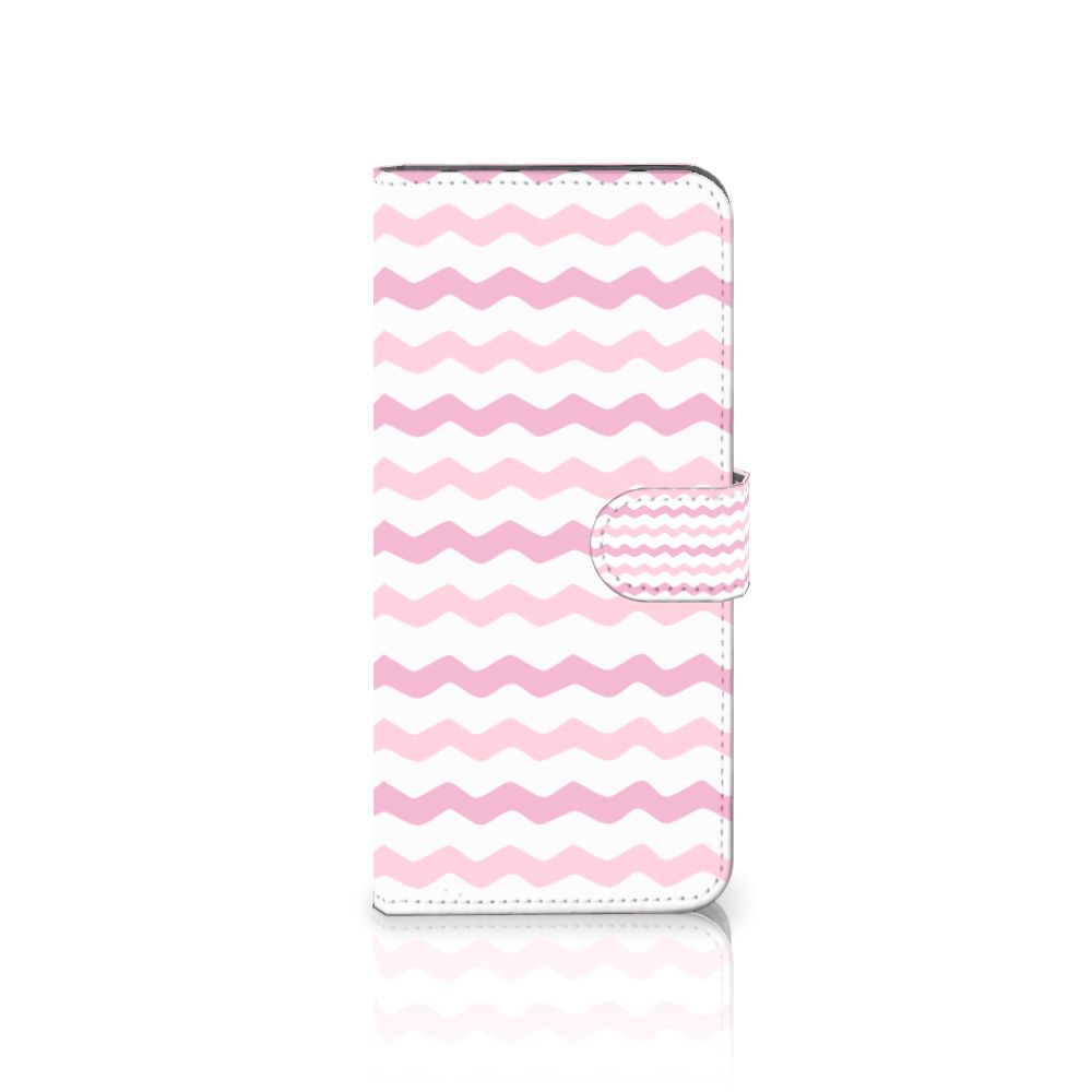 Motorola Edge 20 Lite Telefoon Hoesje Waves Roze