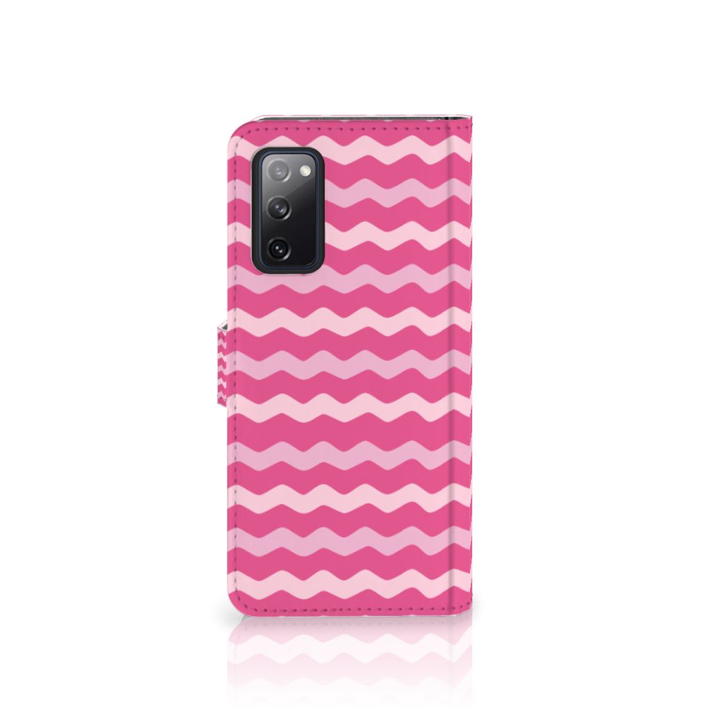 Samsung Galaxy S20 FE Telefoon Hoesje Waves Pink