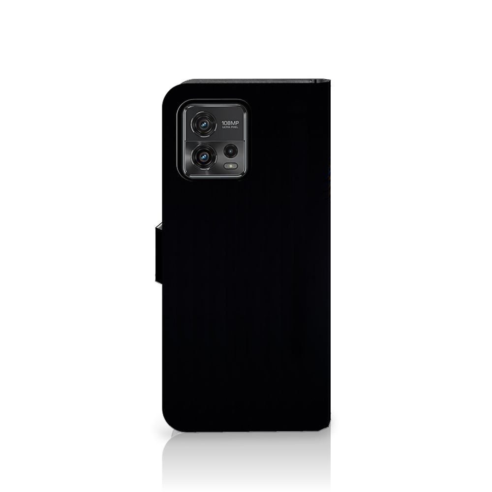 Motorola Moto G72 Telefoonhoesje met Pasjes Papegaai