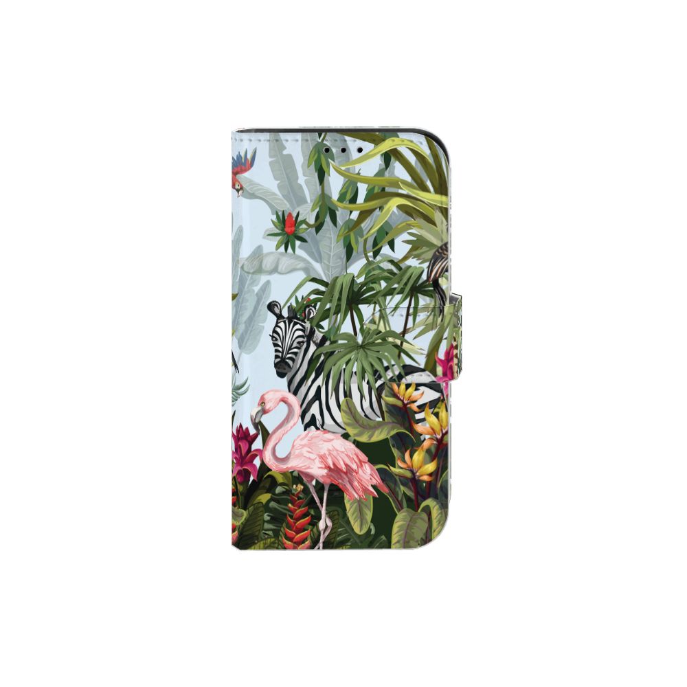 Telefoonhoesje met Pasjes voor iPhone 13 Mini Jungle