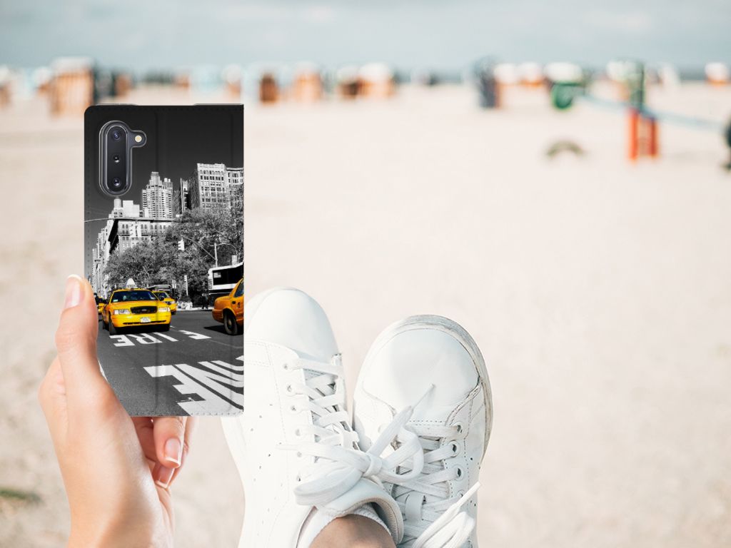 Samsung Galaxy Note 10 Book Cover New York Taxi