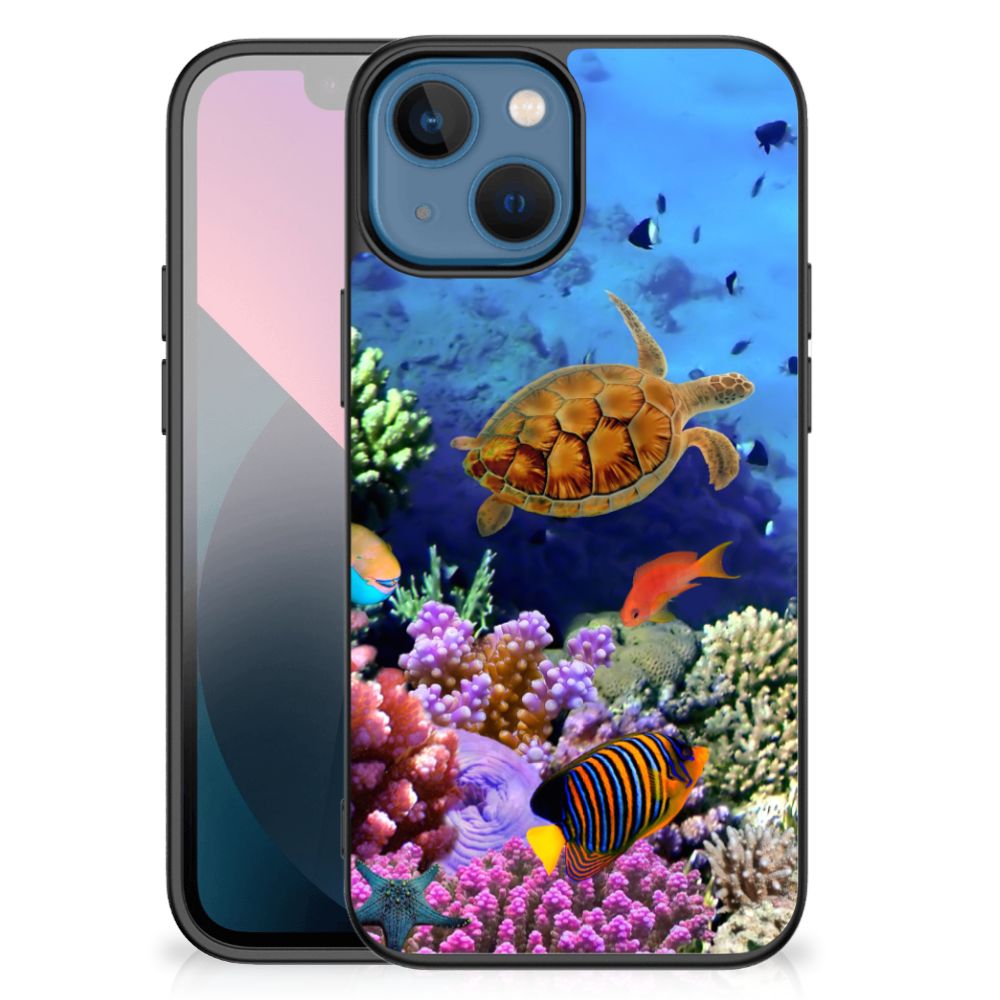 Apple iPhone 13 mini Dierenprint Telefoonhoesje Vissen