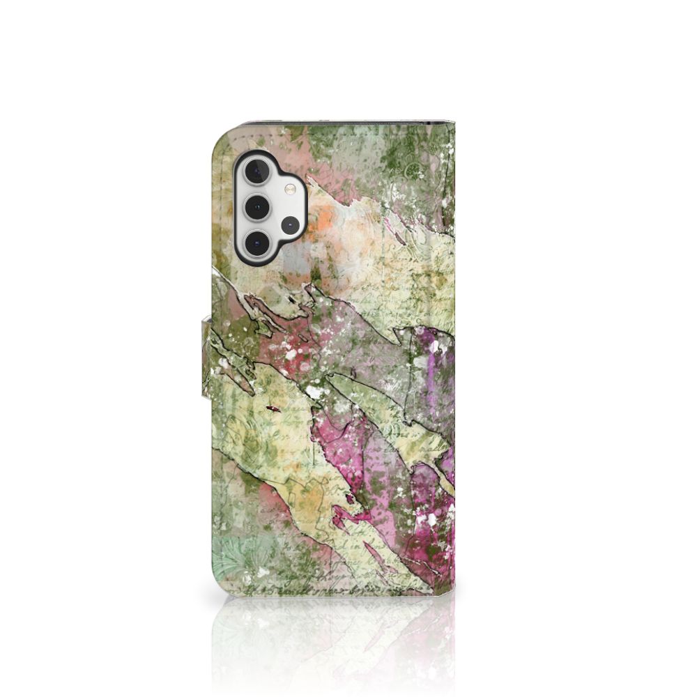 Hoesje Samsung Galaxy A32 4G Letter Painting