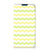 iPhone 14 Pro Max Hoesje met Magneet Waves Yellow met licht groene en gele golven 🌊
