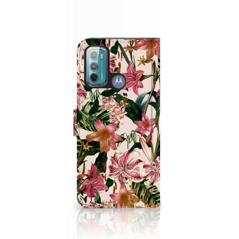 Motorola Moto G60 Hoesje Flowers