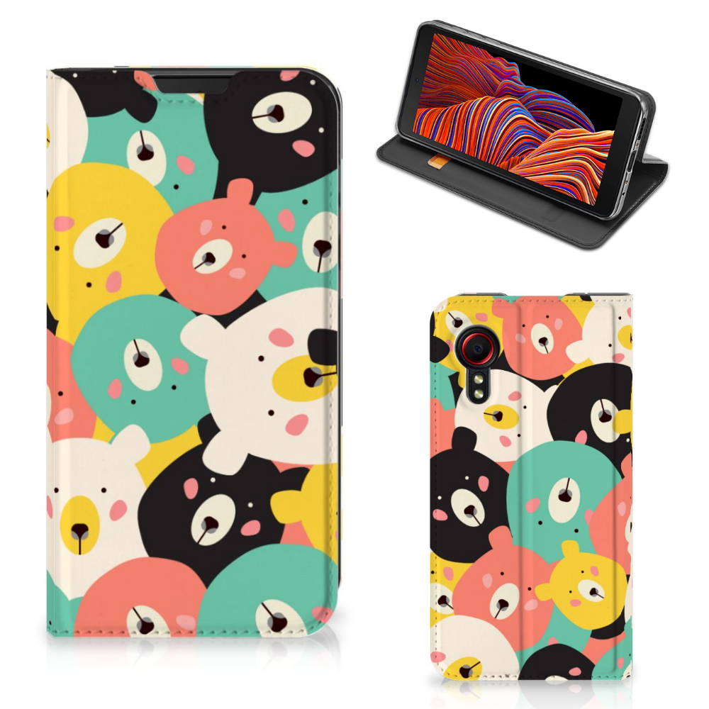 Samsung Galaxy Xcover 5 Magnet Case Bears - B2C Telecom