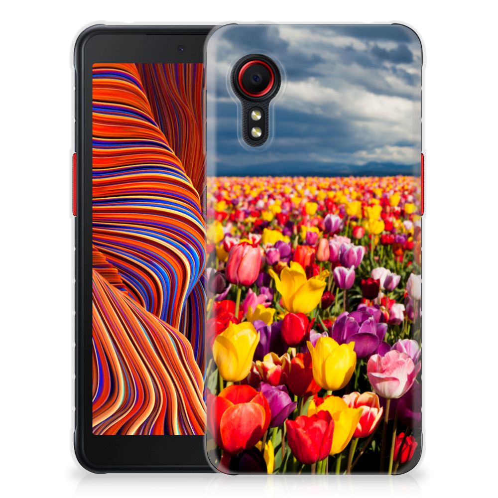 Samsung Galaxy Xcover 5 TPU Case Tulpen