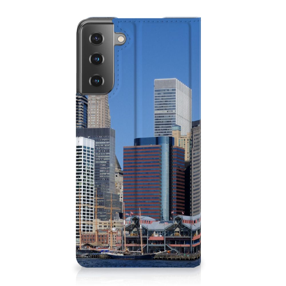 Samsung Galaxy S21 Plus Book Cover Vrijheidsbeeld - B2C Telecom