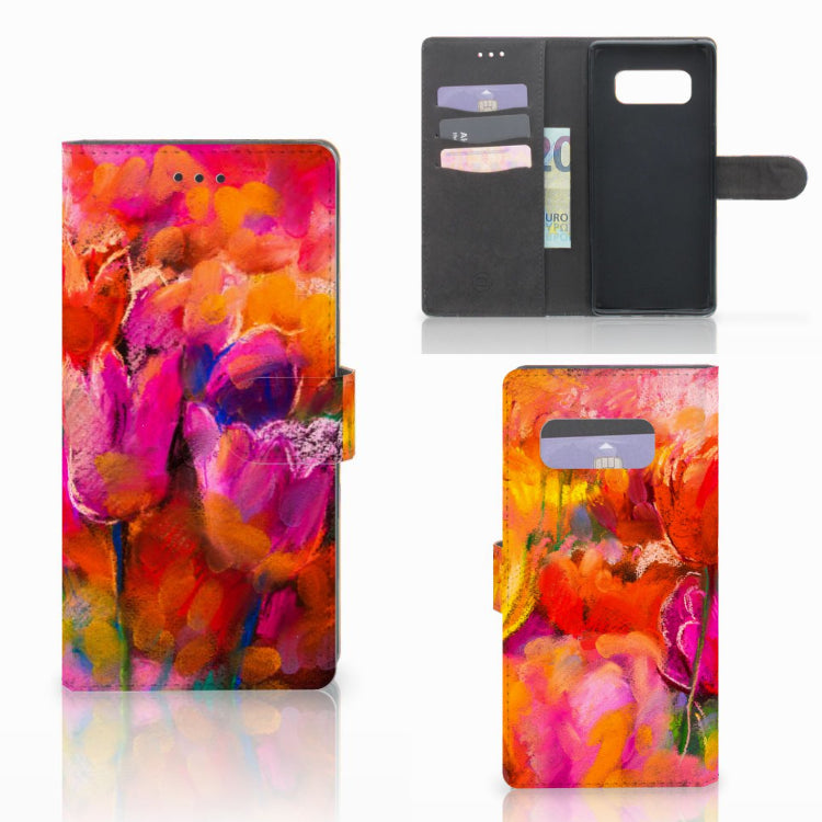 Hoesje Samsung Galaxy Note 8 Tulips