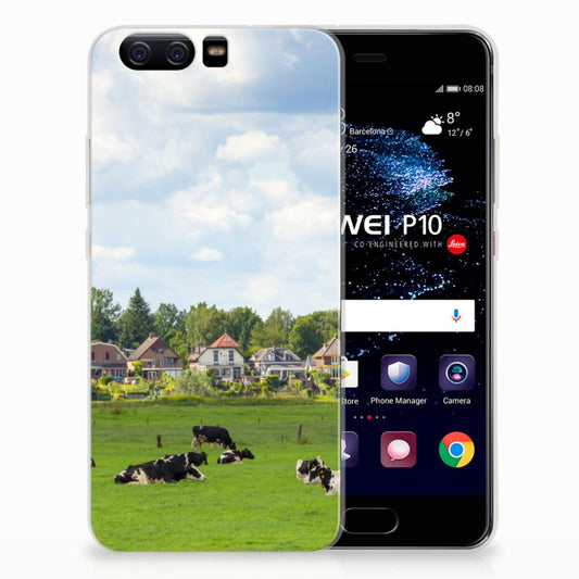 Huawei P10 TPU Hoesje Koeien