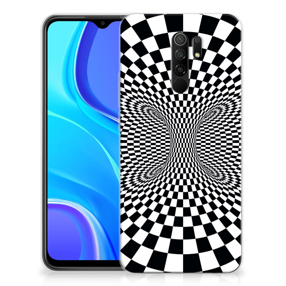 Xiaomi Redmi 9 TPU Hoesje Illusie B2C Telecom